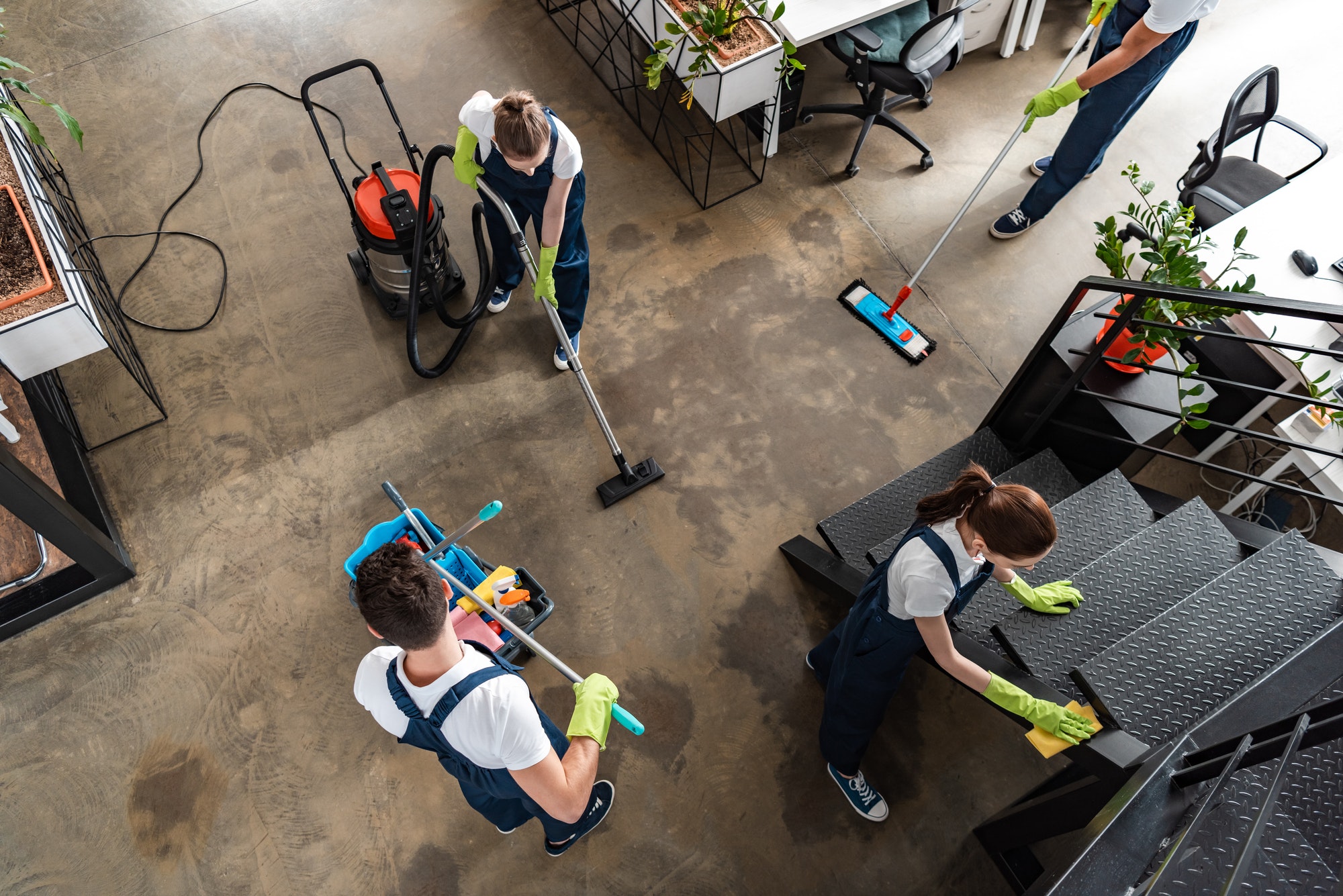 parking lot cleaners
